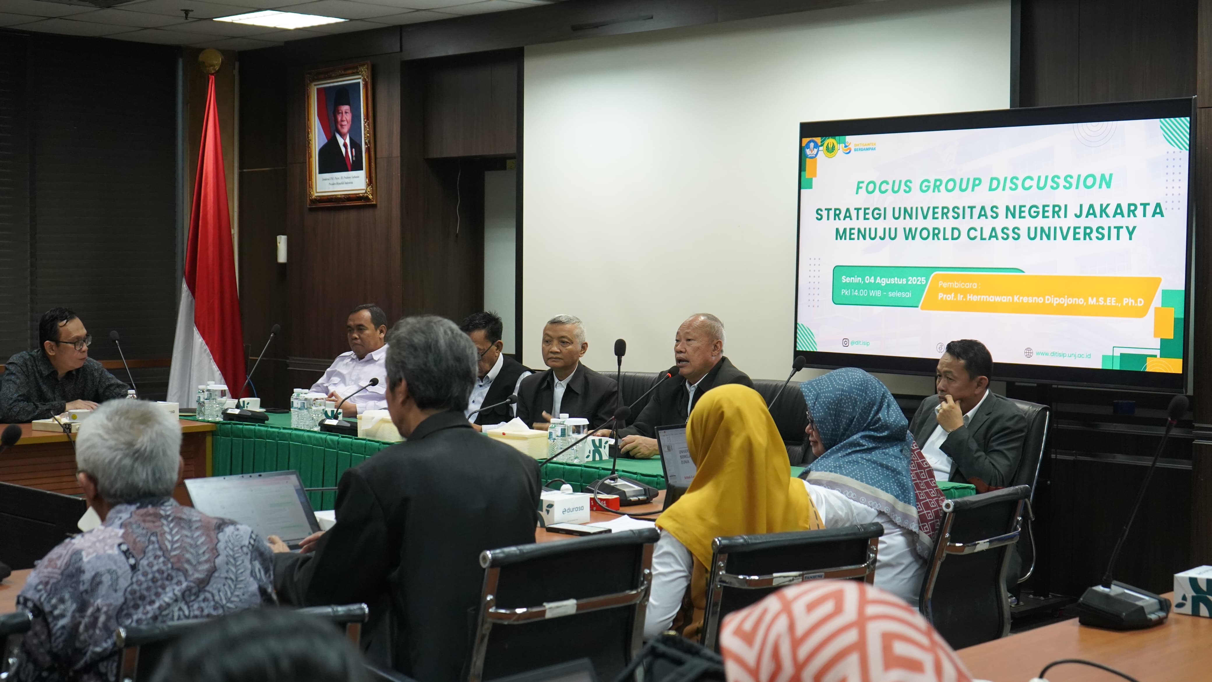 FGD World Class University di UNJ